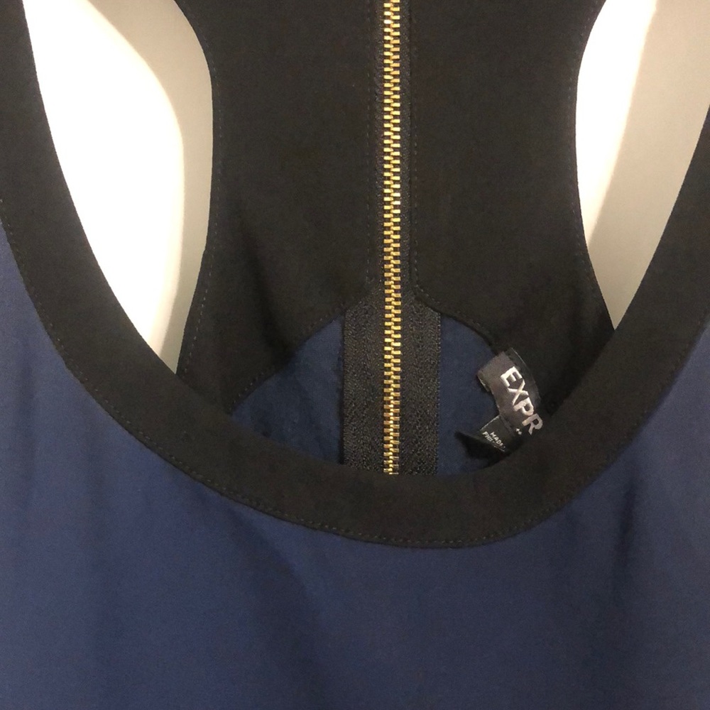 Express Blue Tank Top - Picture 3 of 3